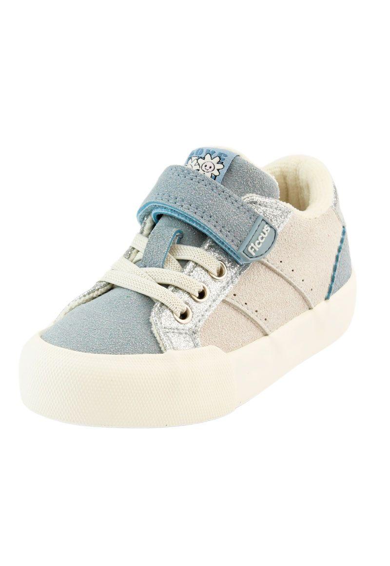 Zapatilla urbana velcro elastico a caminar niña 852-1