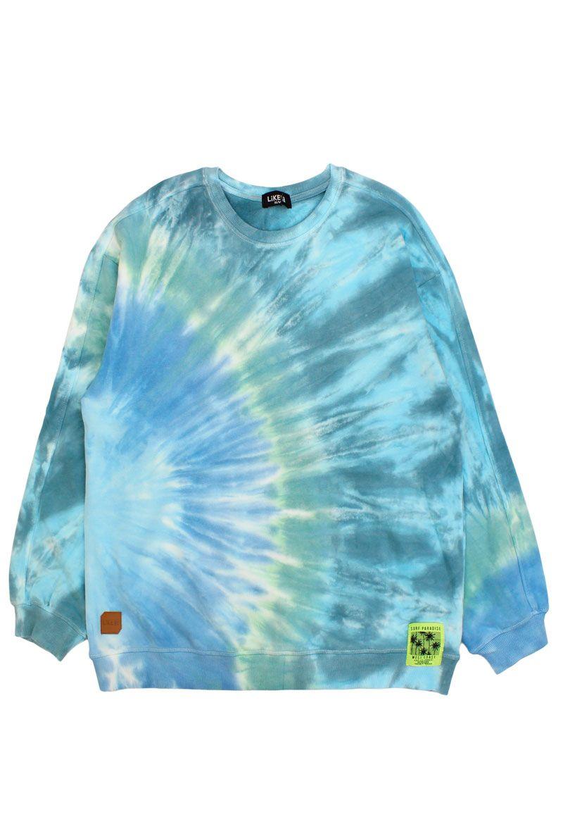 Poleron teens niño tye dye carnival spirit 514-0
