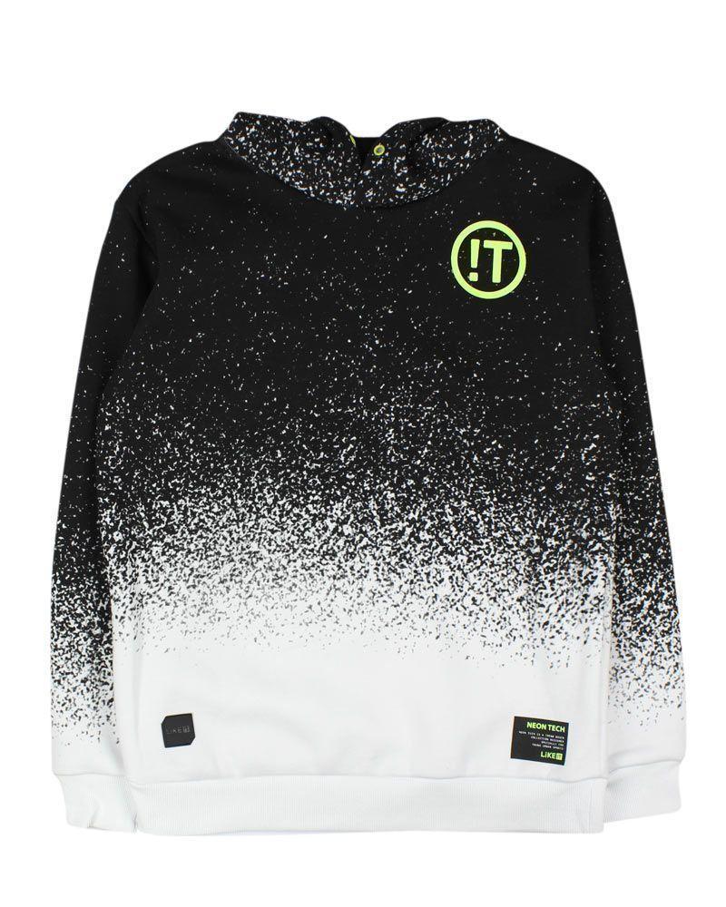 Poleron Teens Niño Hoodie Neontech Sportie Ficcus-0