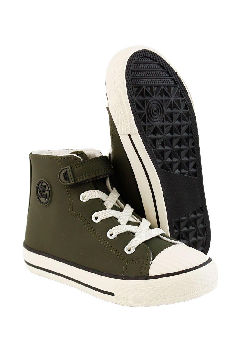 Zapatilla day to day caña velcro elástico niño 943 W24-2