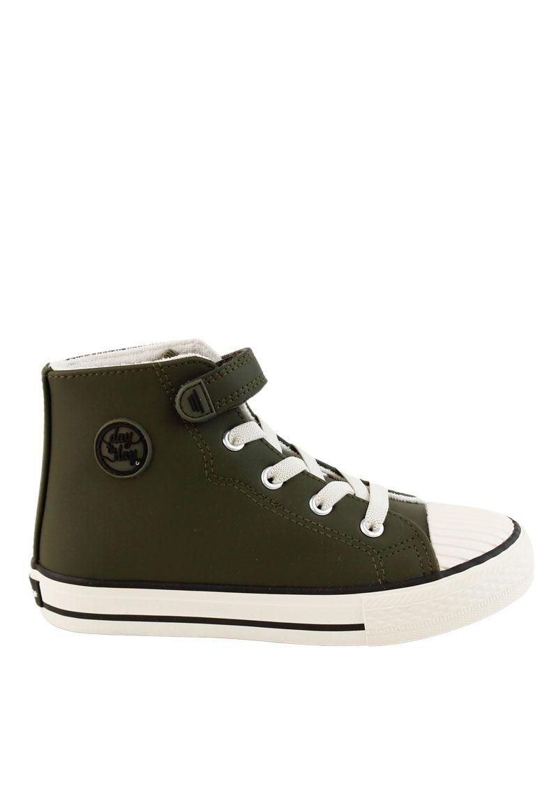 Zapatilla day to day caña velcro elástico niño 943 W24-3