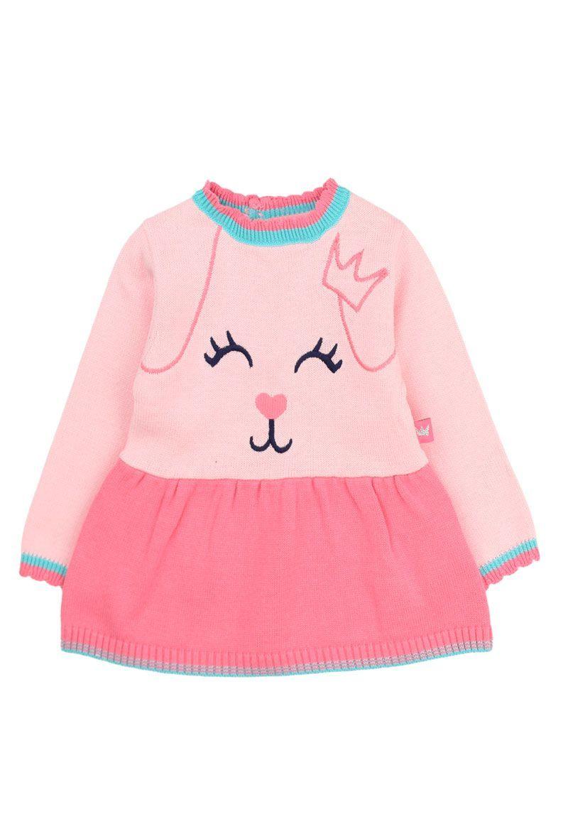 Vestido newborn niña tejido mimi 131b-0
