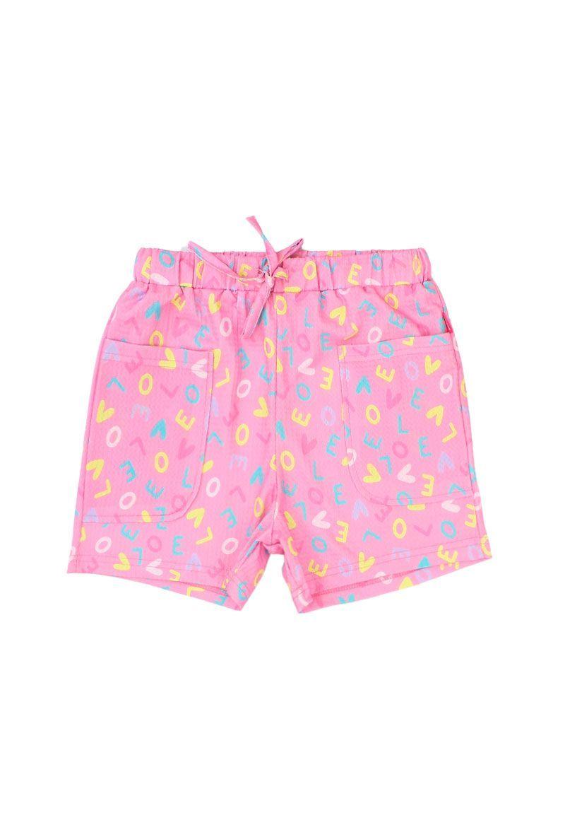 Short jr niña estampado day to day 777P-0