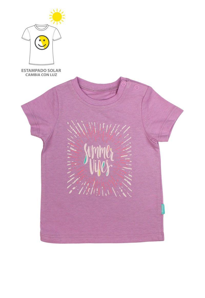 Polera bb niña estampado solar 790-1