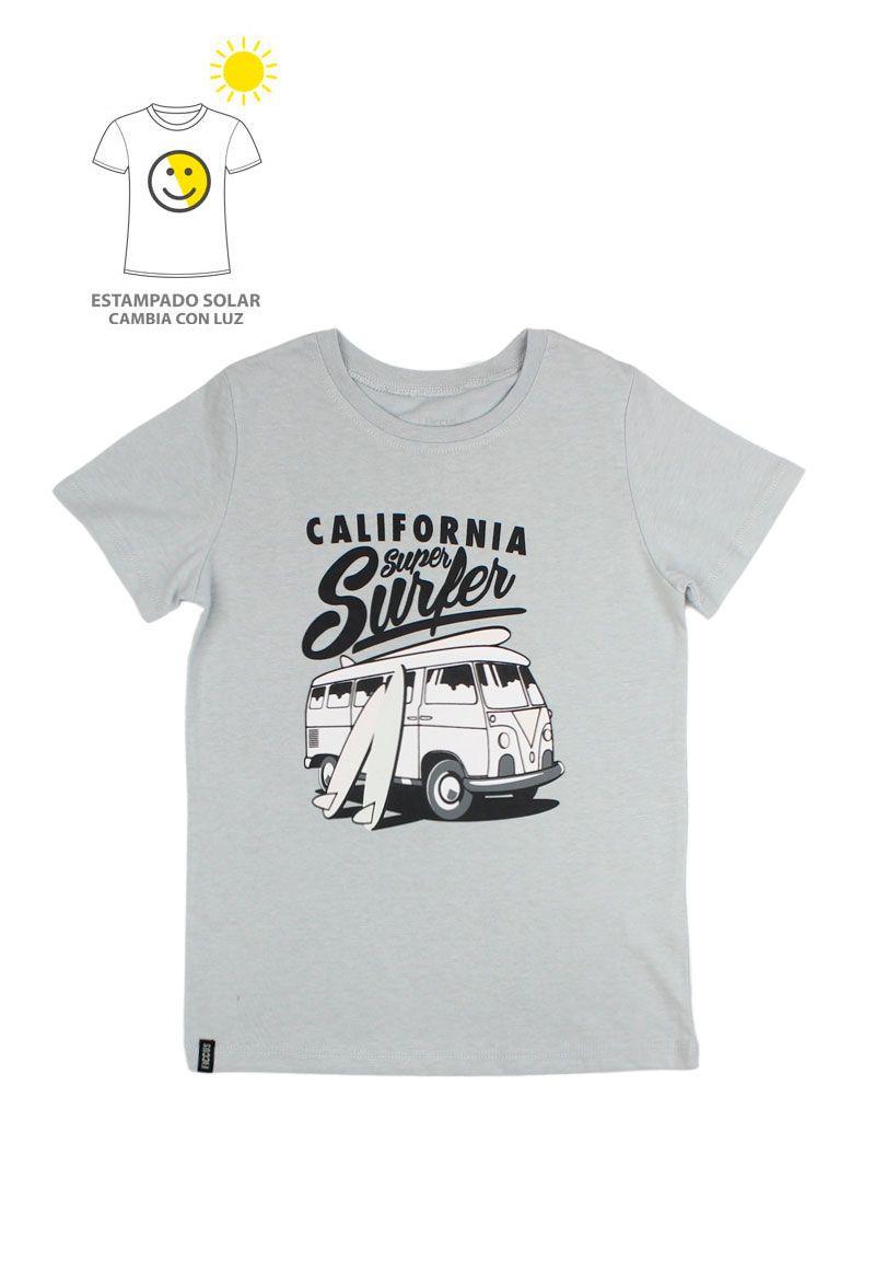 Polera kids niño estampado solar 792-1
