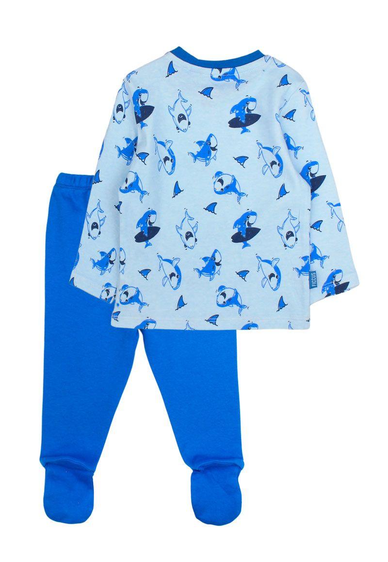 Pijama bebé niño algodón 178-1