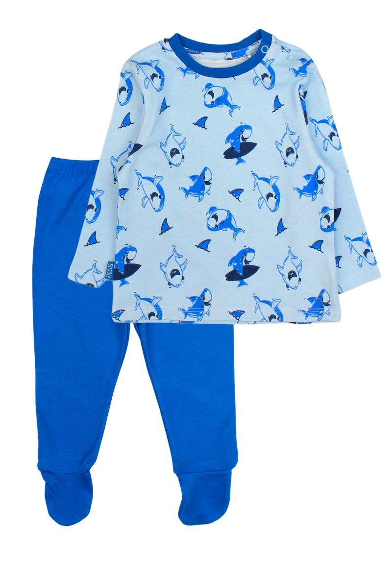 Pijama bebé niño algodón 178-0
