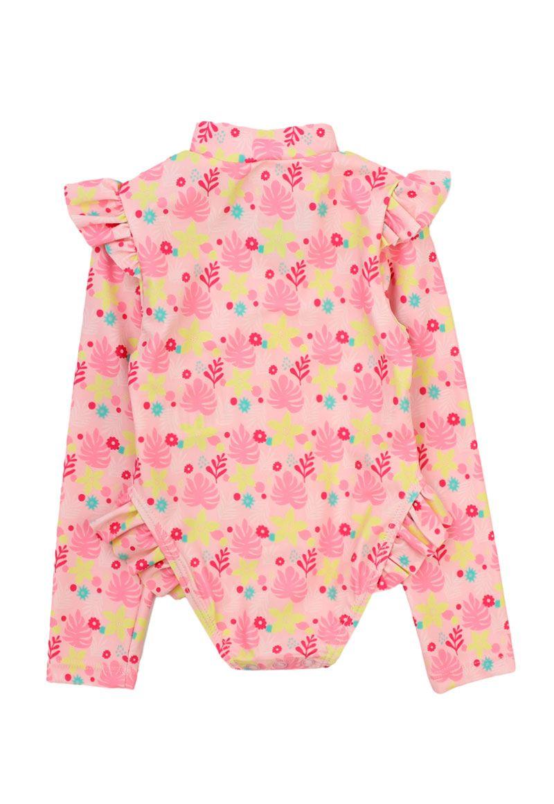 Traje de baño bb niña manga larga breeze 218-1