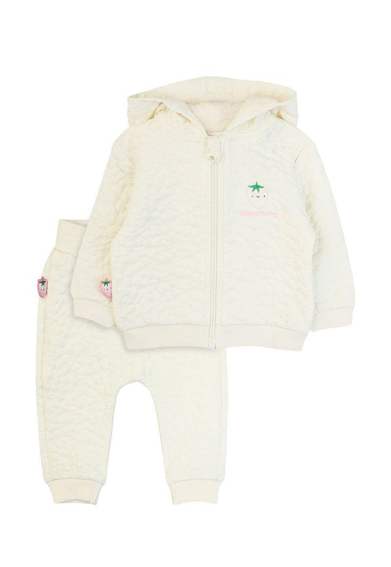 Conjunto newborn niña textura sundaze 123-0