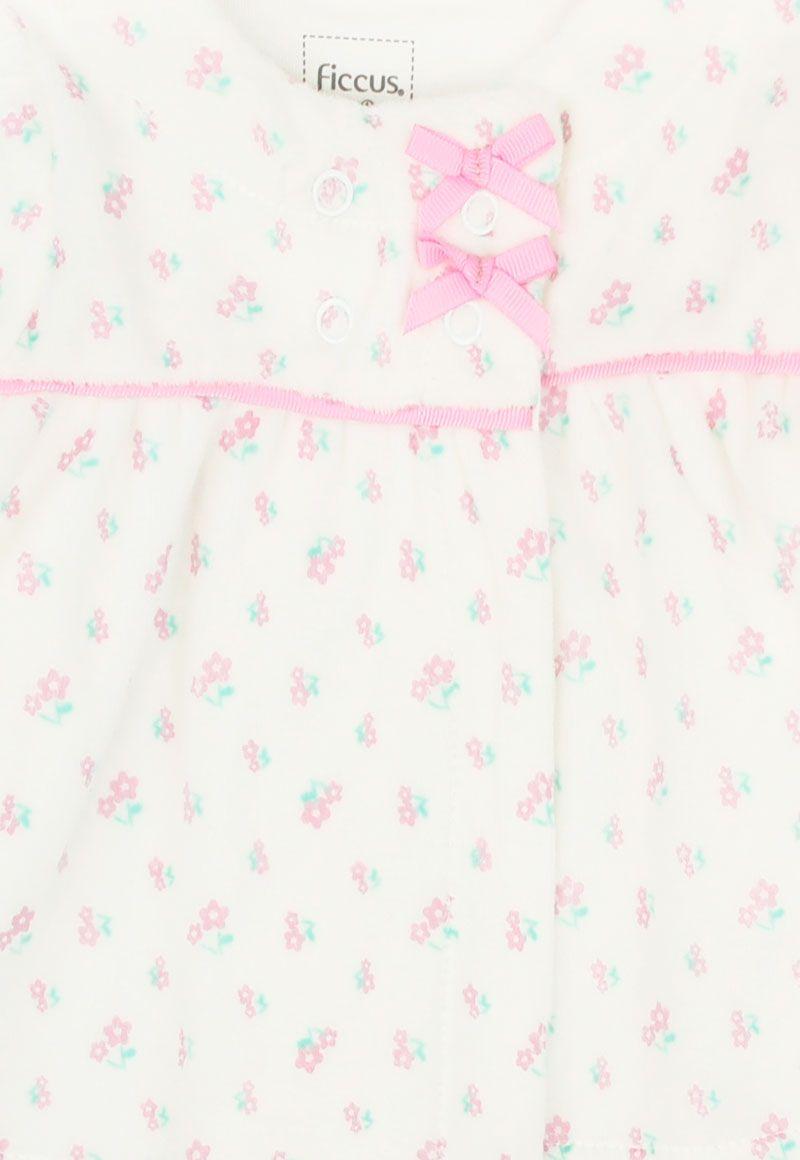 Conjunto newborn niña plush garden 122-2