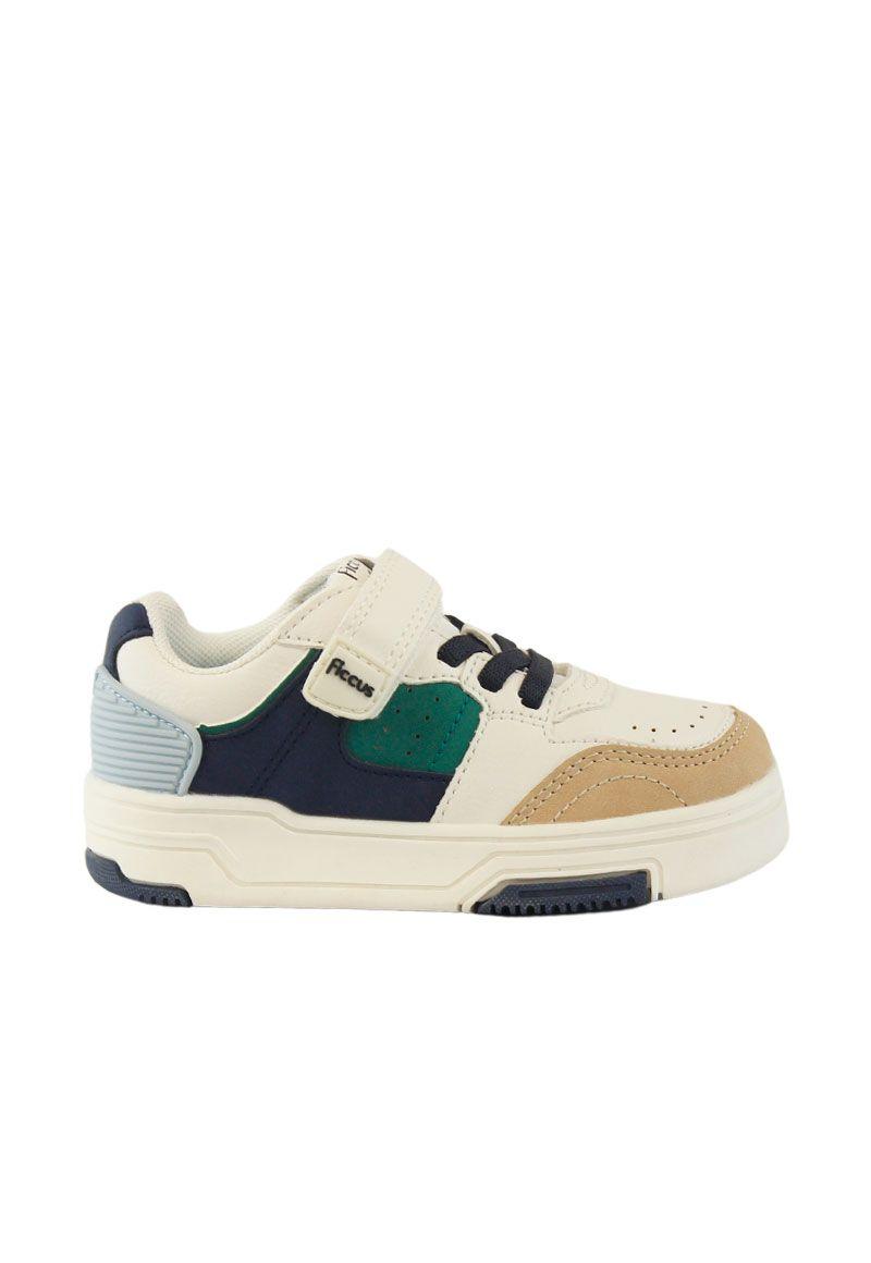 Zapatilla urbana velcro elástico kids niño 891-0