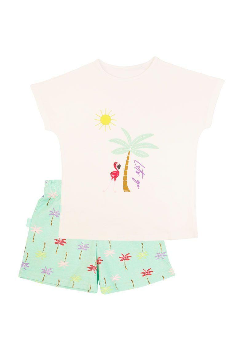 Pijama kids niña corto summer 338g-0