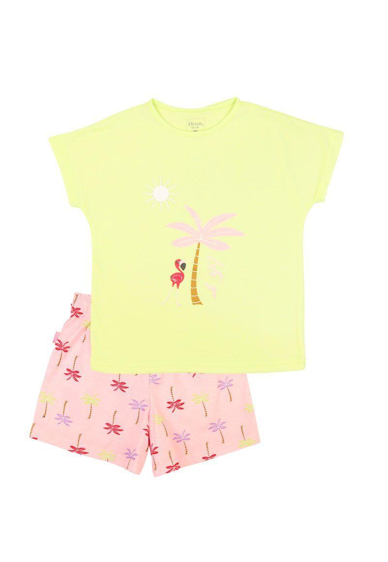 Pijama kids niña corto summer 338g-0