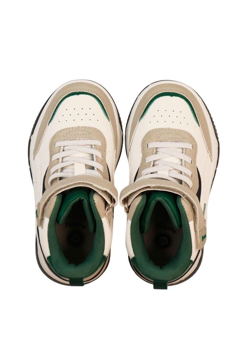 Zapatilla urbana caña velcro elástico junior niño 897-2