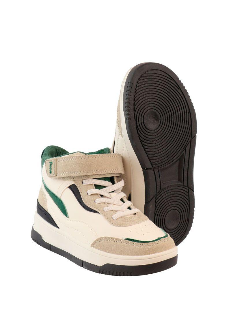 Zapatilla urbana caña velcro elástico junior niño 897-3