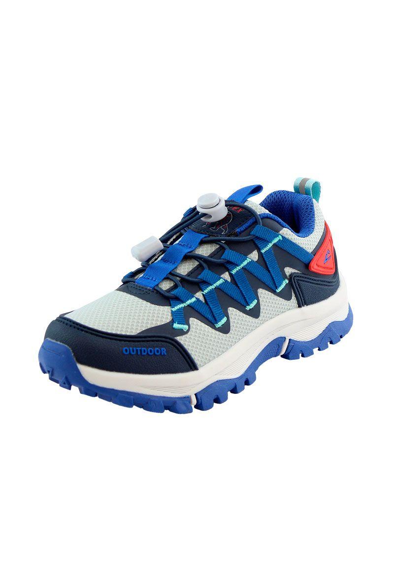 Zapatilla outdoor elástico junior niño 907-0