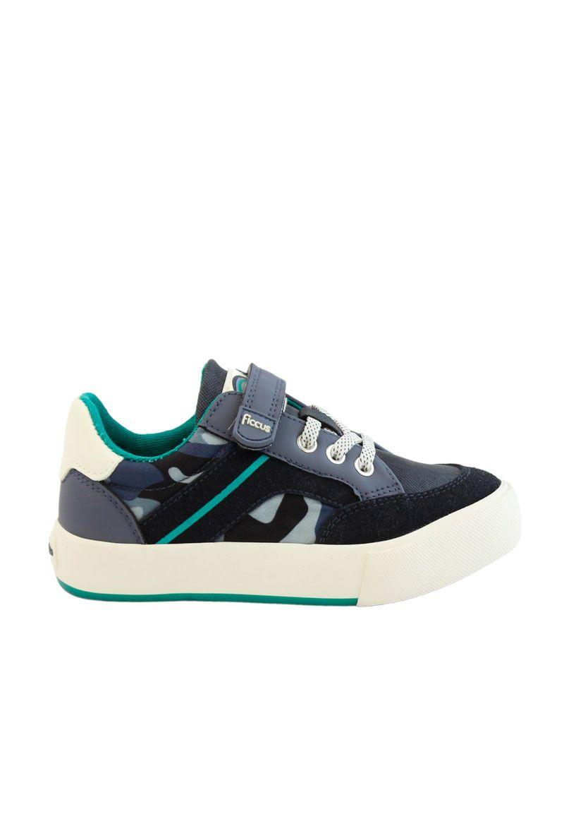 Zapatilla urbana caña velcro elástico junior niño 927-0