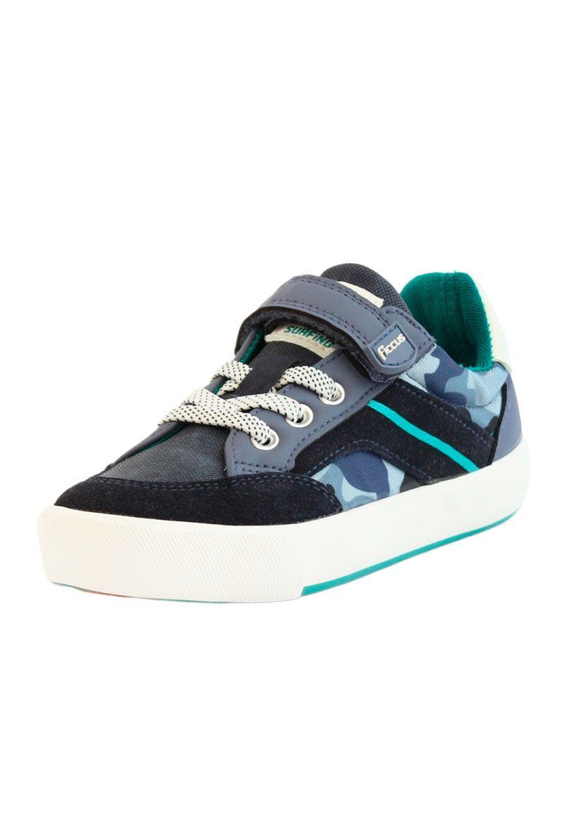 Zapatilla urbana caña velcro elástico junior niño 927-1