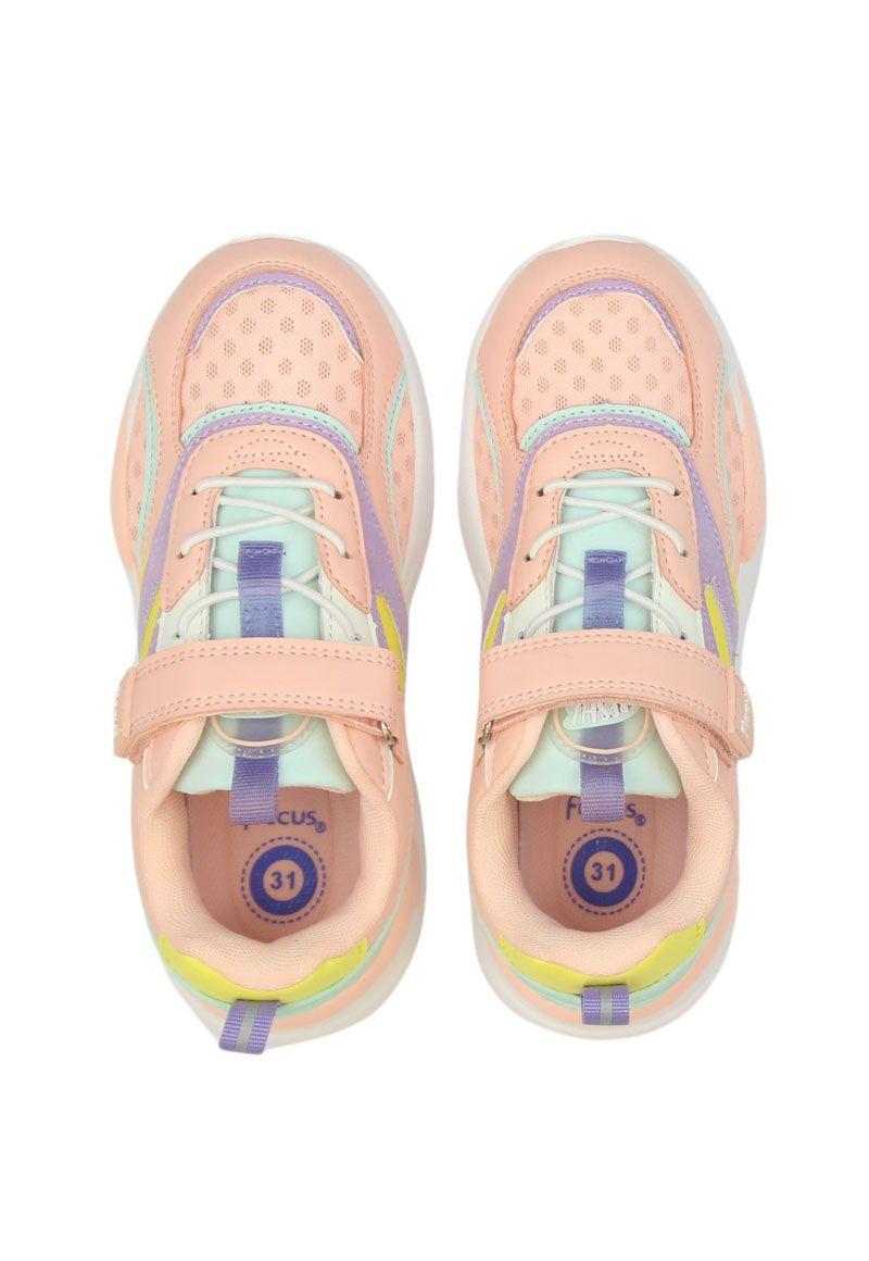 Zapatilla sport velcro elástico junior niña 920-2