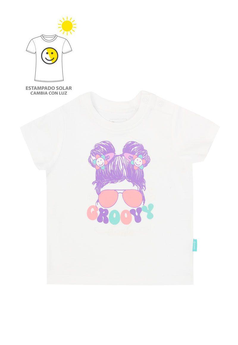 Polera bebé niña estampado solar 791c-0