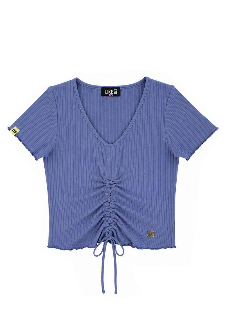 Polera teens niña recogido breeze 435-0