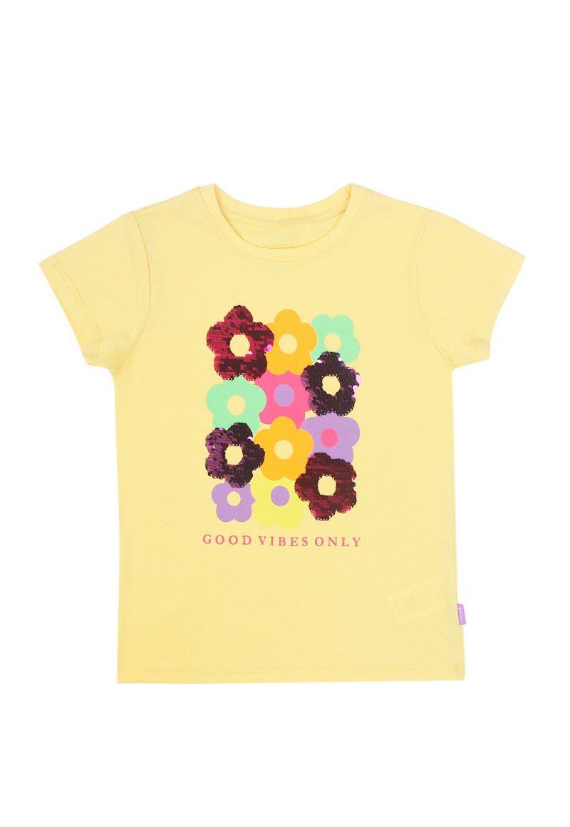 Polera kids niña lentejuelas day to day 738-0