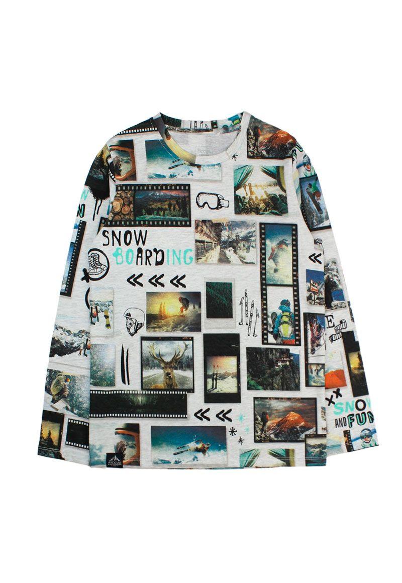 Polera junior niño rapport arctic 331-0