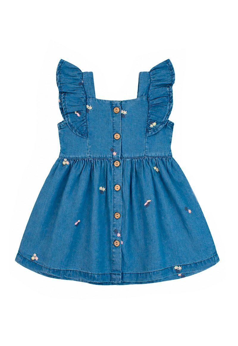 Vestido bb niña mezclilla breeze 206-1