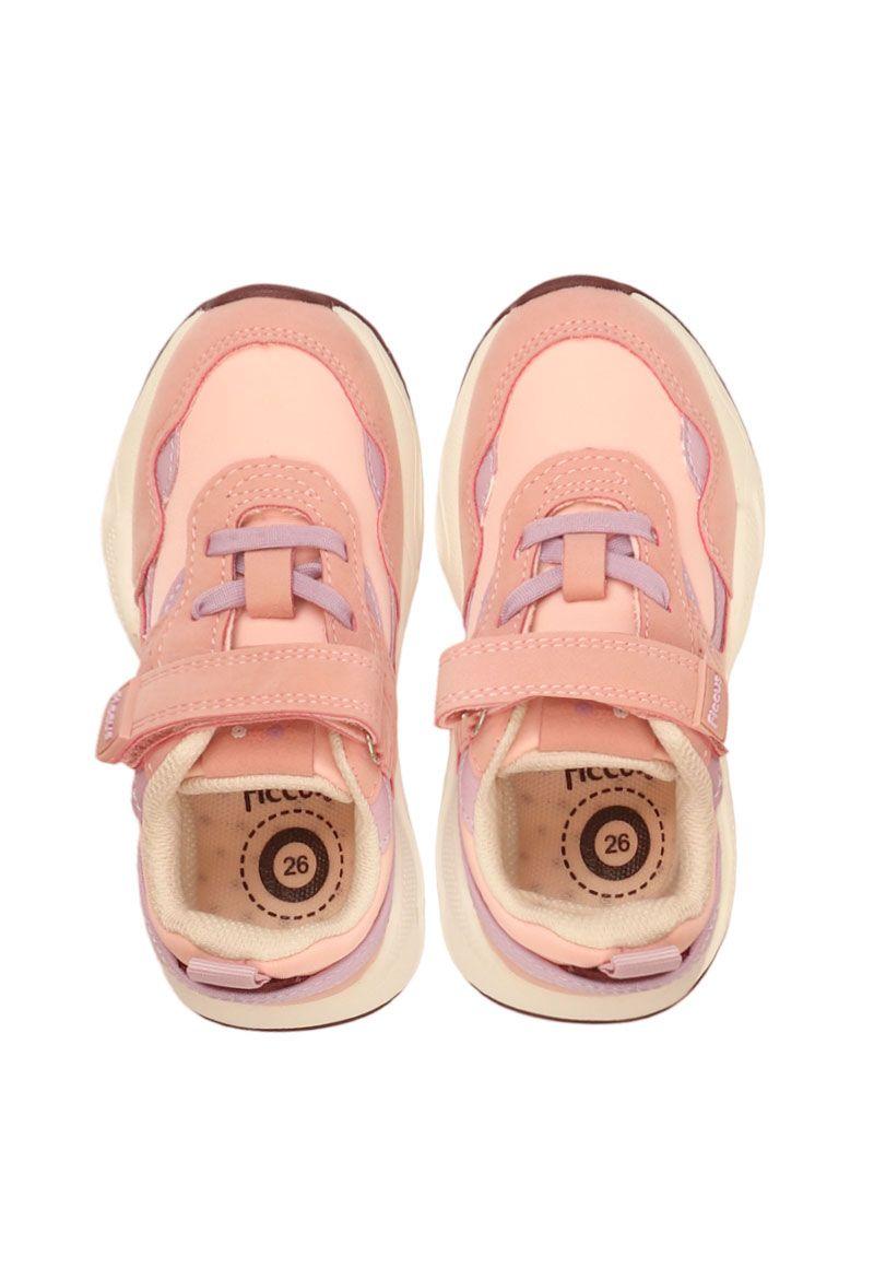 Zapatilla sport velcro elástico kids niña 841-2