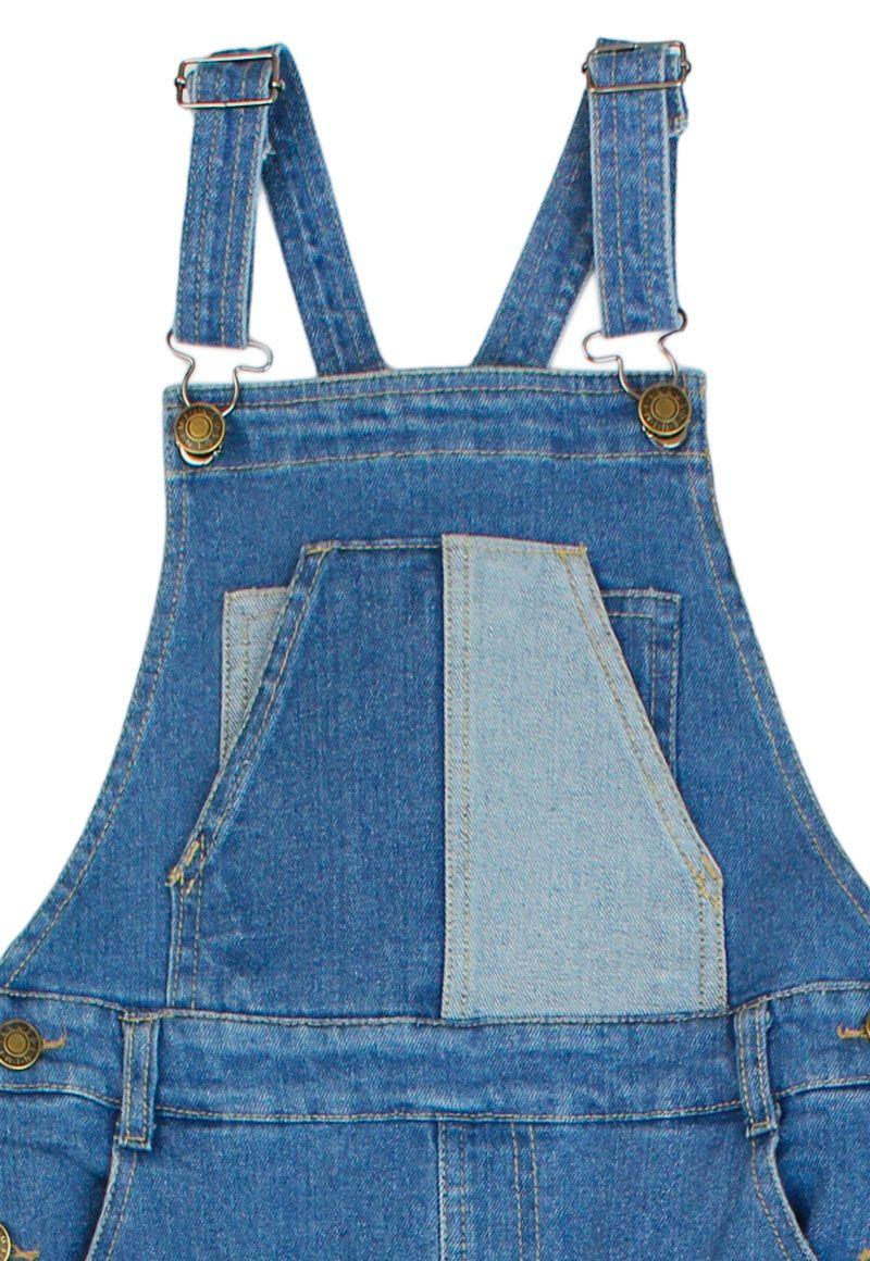 Jardinera kids niña mezclilla spirit 328P-2