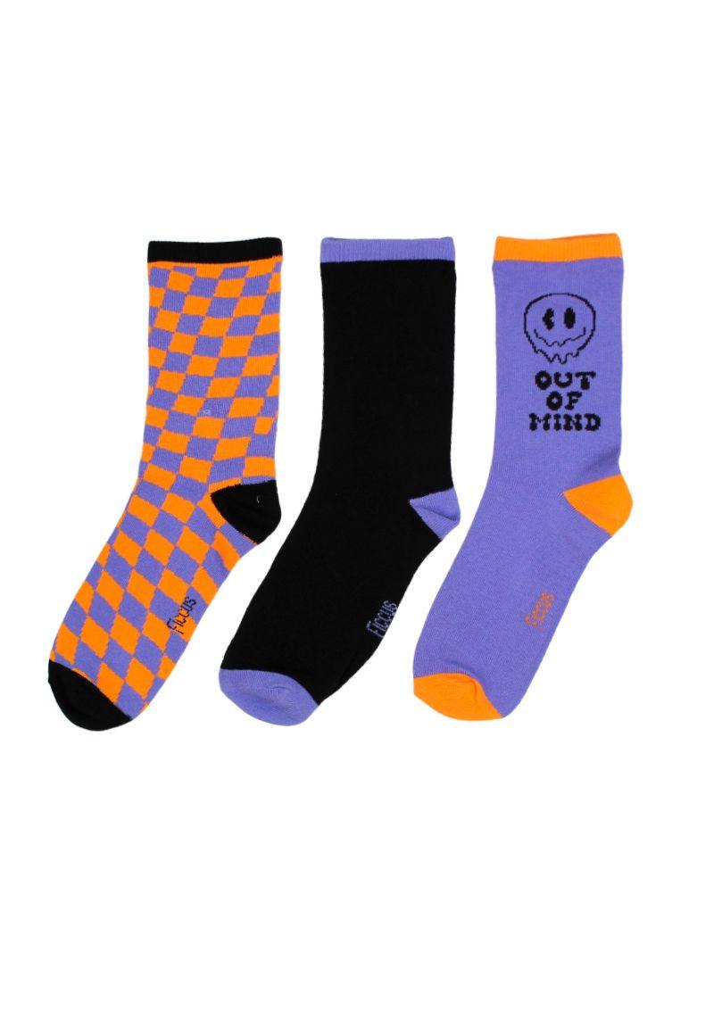 Pack triple calcetines teen niño 656-0