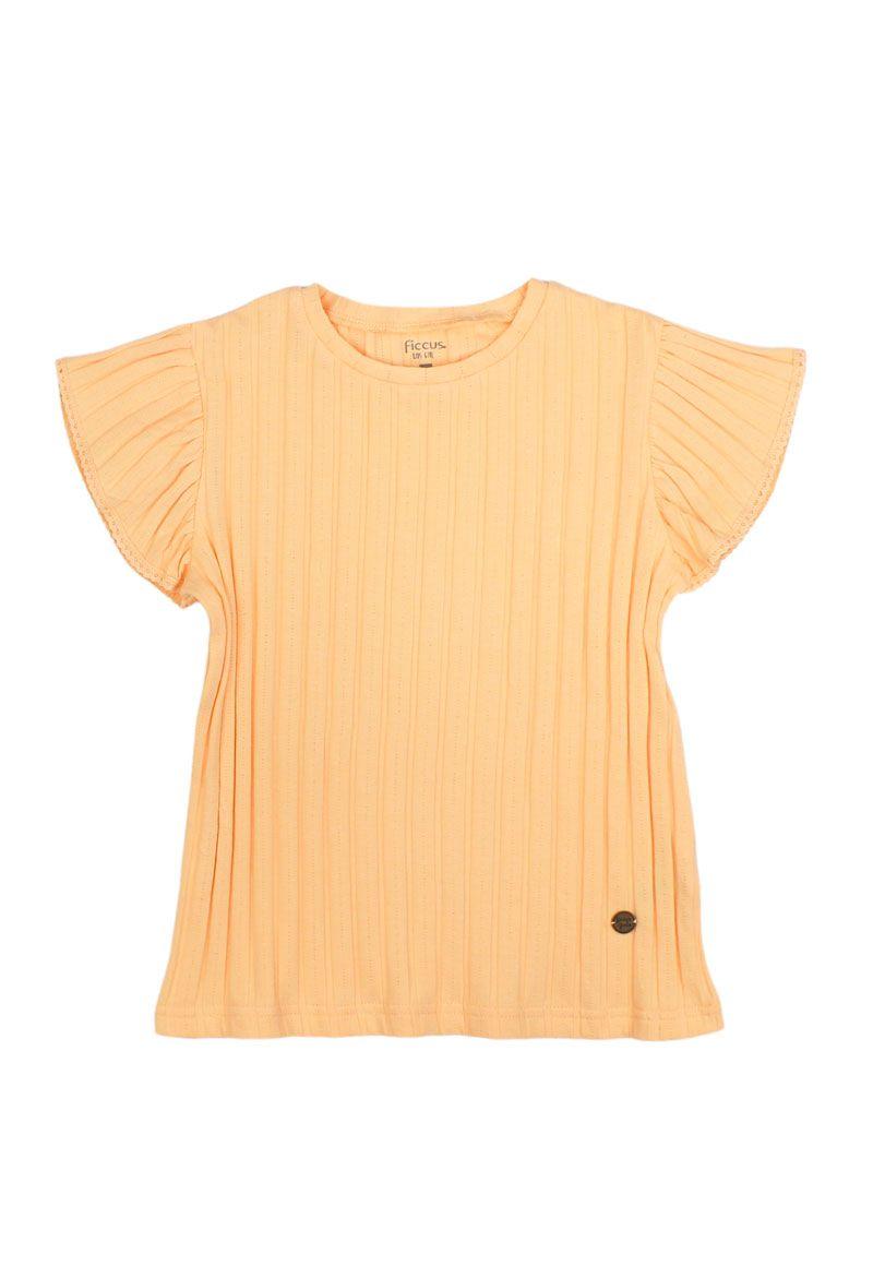 Polera kids niña textura earth 280-1