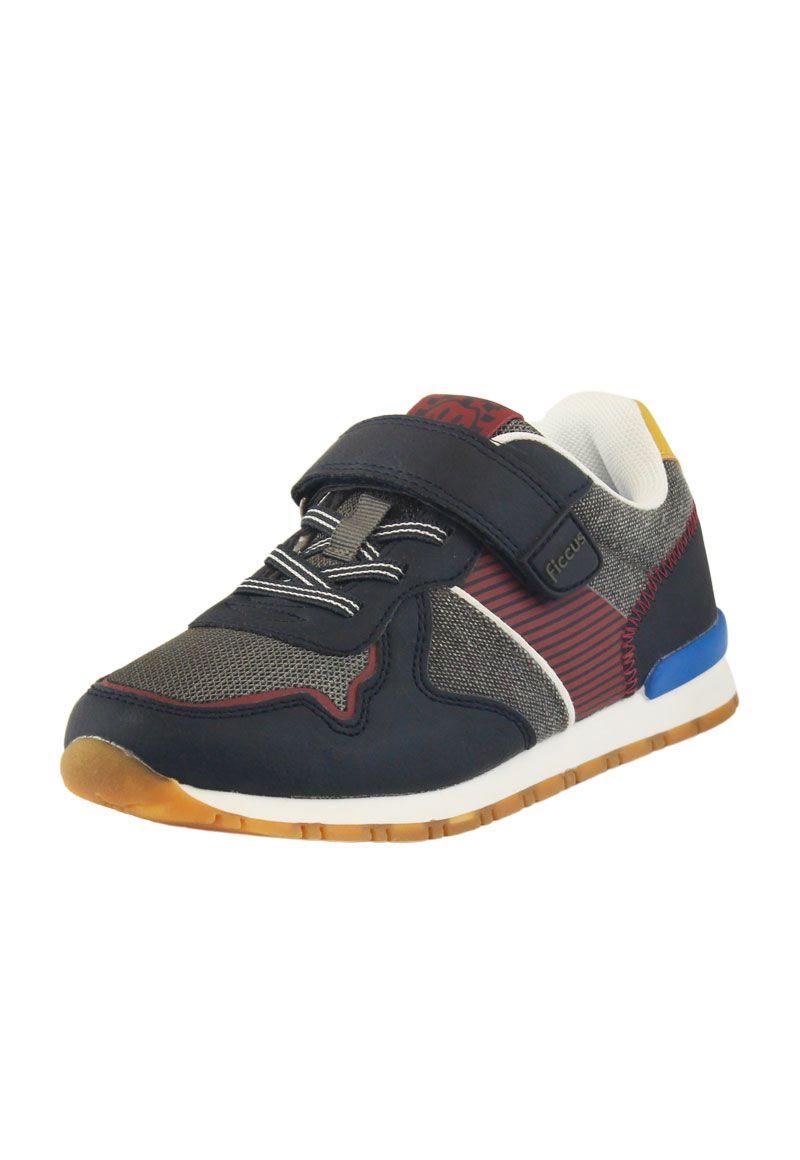 Zapatilla sport velcro elástico junior niño 941-1