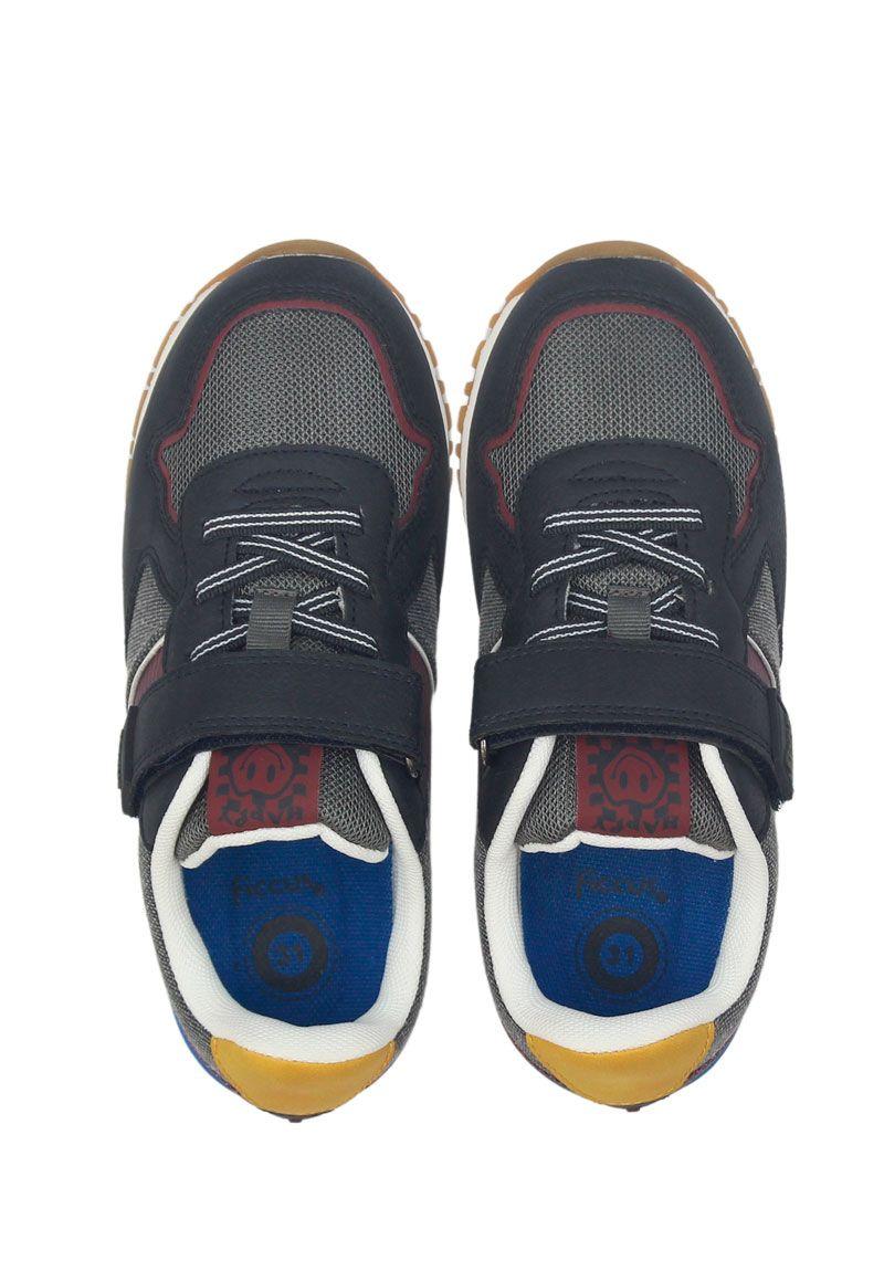Zapatilla sport velcro elástico junior niño 941-2