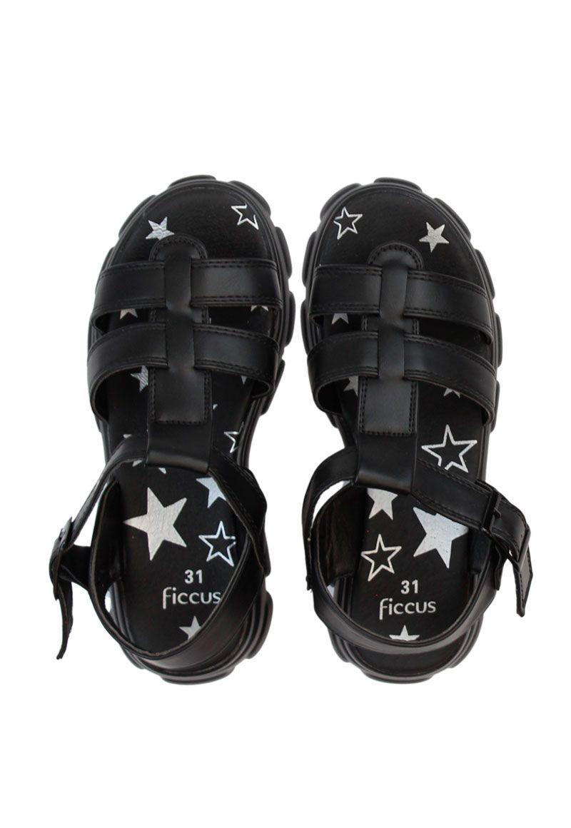 Sandalia casual velcro junior niña 903-1