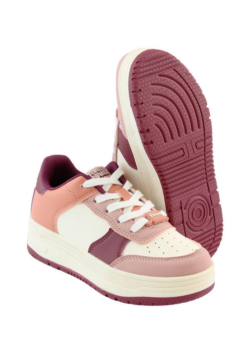 Zapatilla urbana cordón a correr niña 905b-3