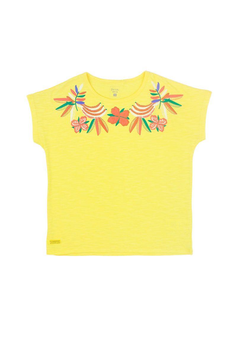 Polera junior niña h/ caido energy 386-0