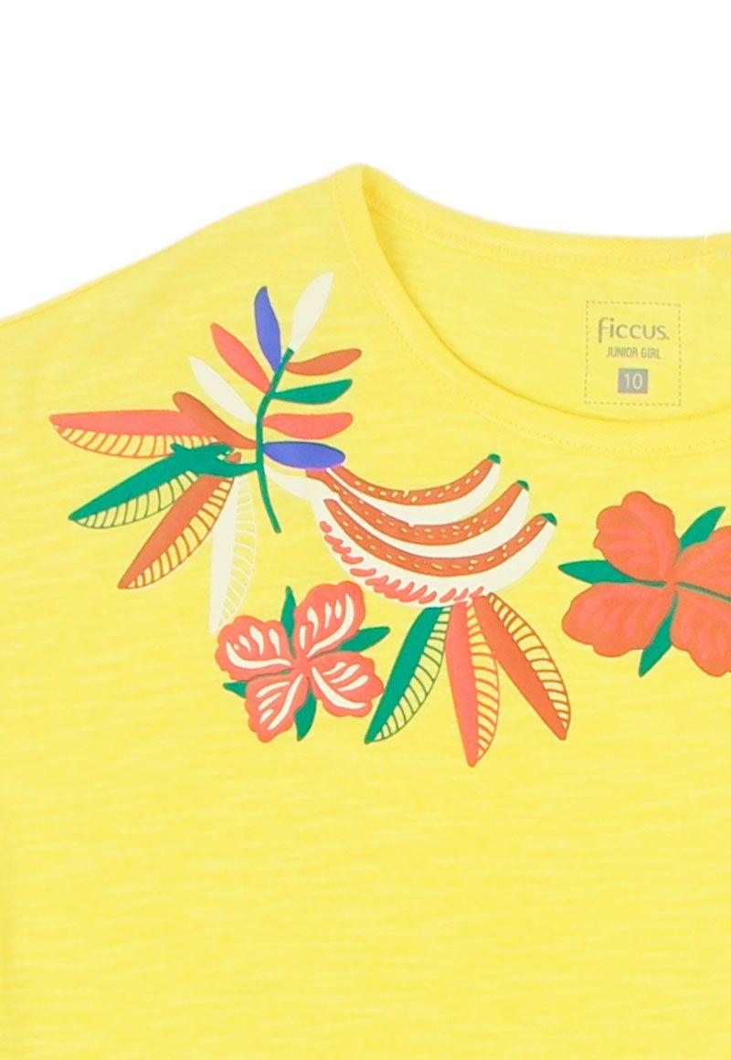 Polera junior niña h/ caido energy 386-2