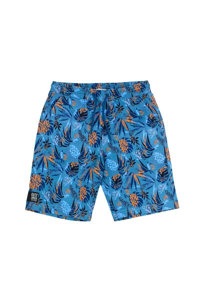 Bermuda Junior Niño Estampada Oasis-0
