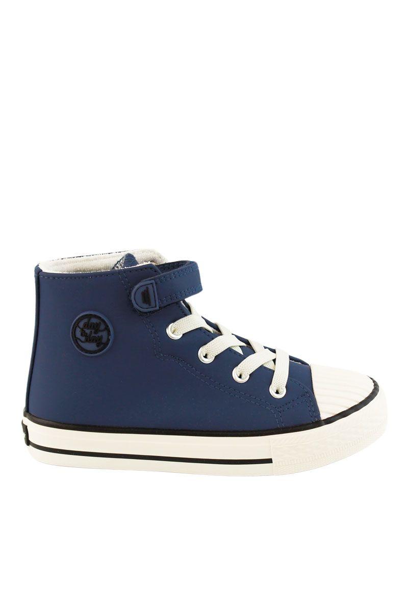 Zapatilla day to day caña velcro elástico niño 943 W24c-3