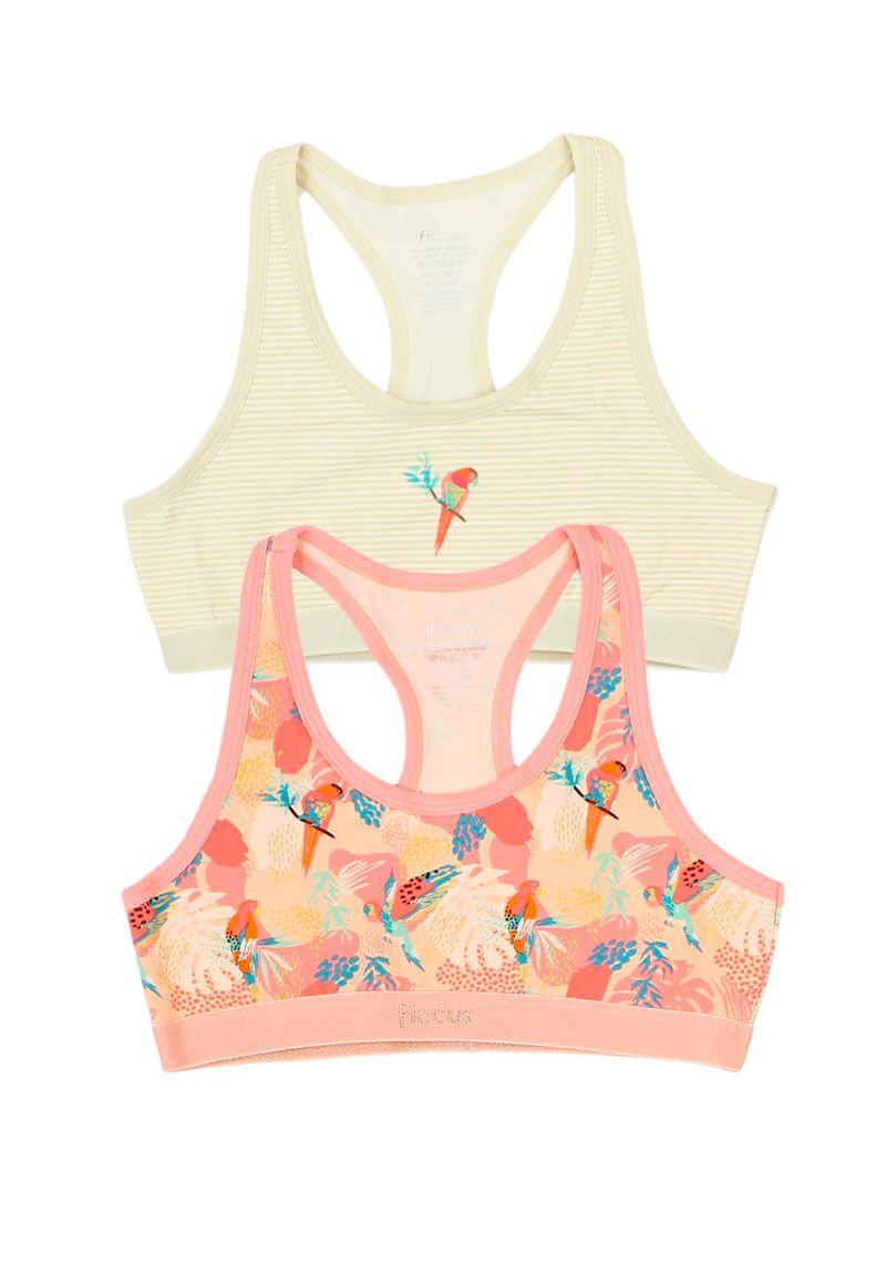 Pack doble sosten teens niña  662-0