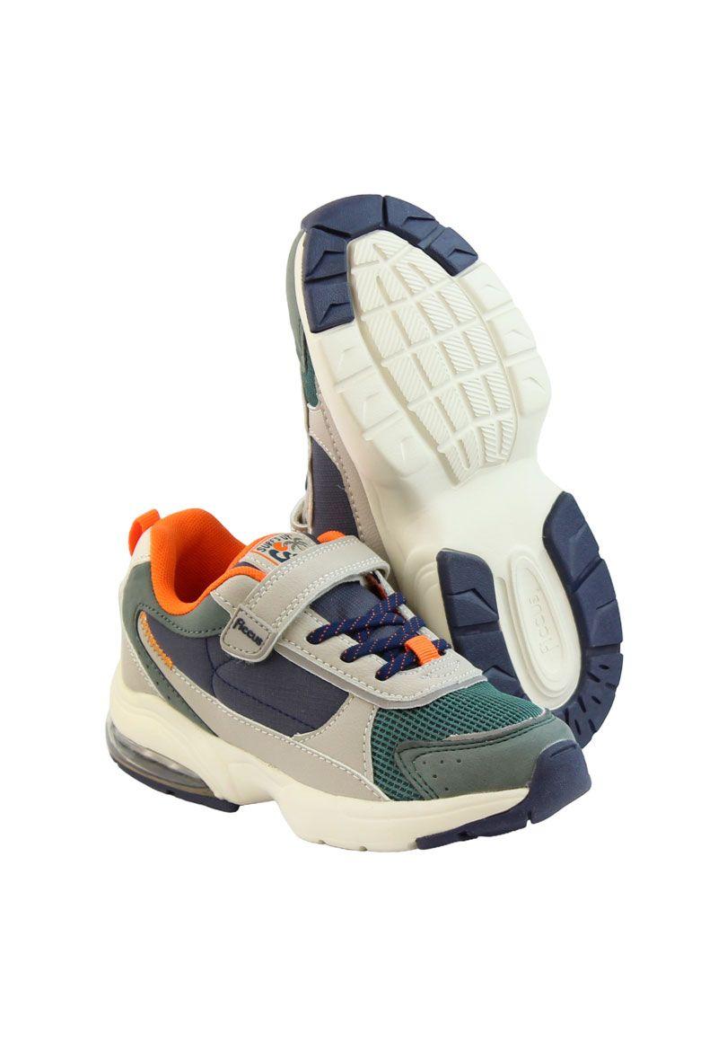 Zapatilla sport velcro elástico junior niño 934-3