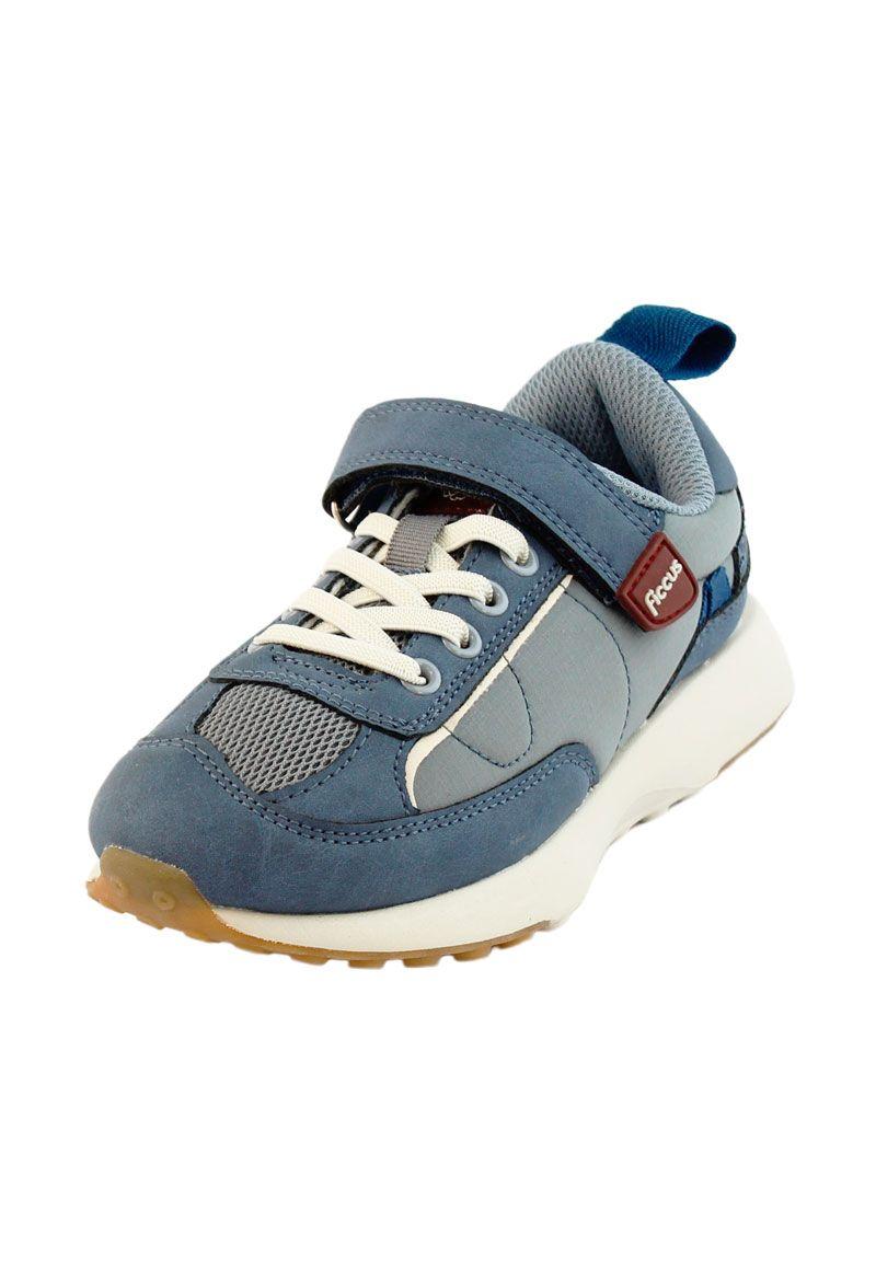 Zapatilla sport velcro elastico a correr niño 929 W24d-1