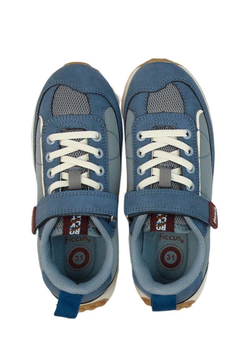 Zapatilla sport velcro elastico a correr niño 929 W24d-2
