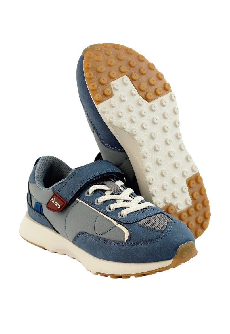 Zapatilla sport velcro elastico a correr niño 929 W24d-3