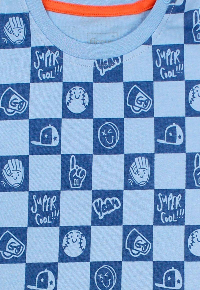 Polera bebé niño cuadrados energy 144b-2