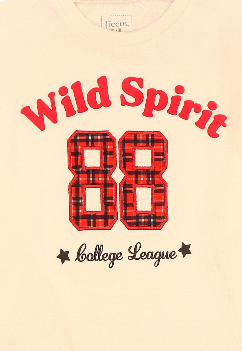 Polera kids niña nudo squad 273-2