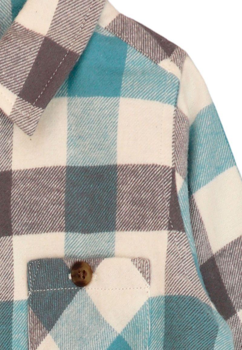 Camisa bb niño escocesa adventure 145-2