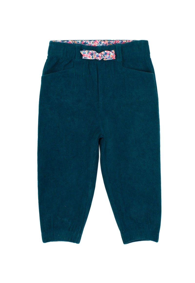 Pantalón bebé niña cotelé foresta 192b-0