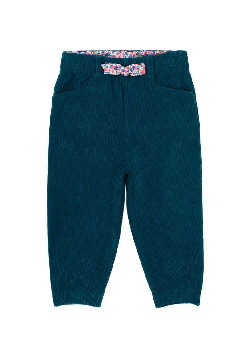 Pantalón bebé niña cotelé foresta 192b-0
